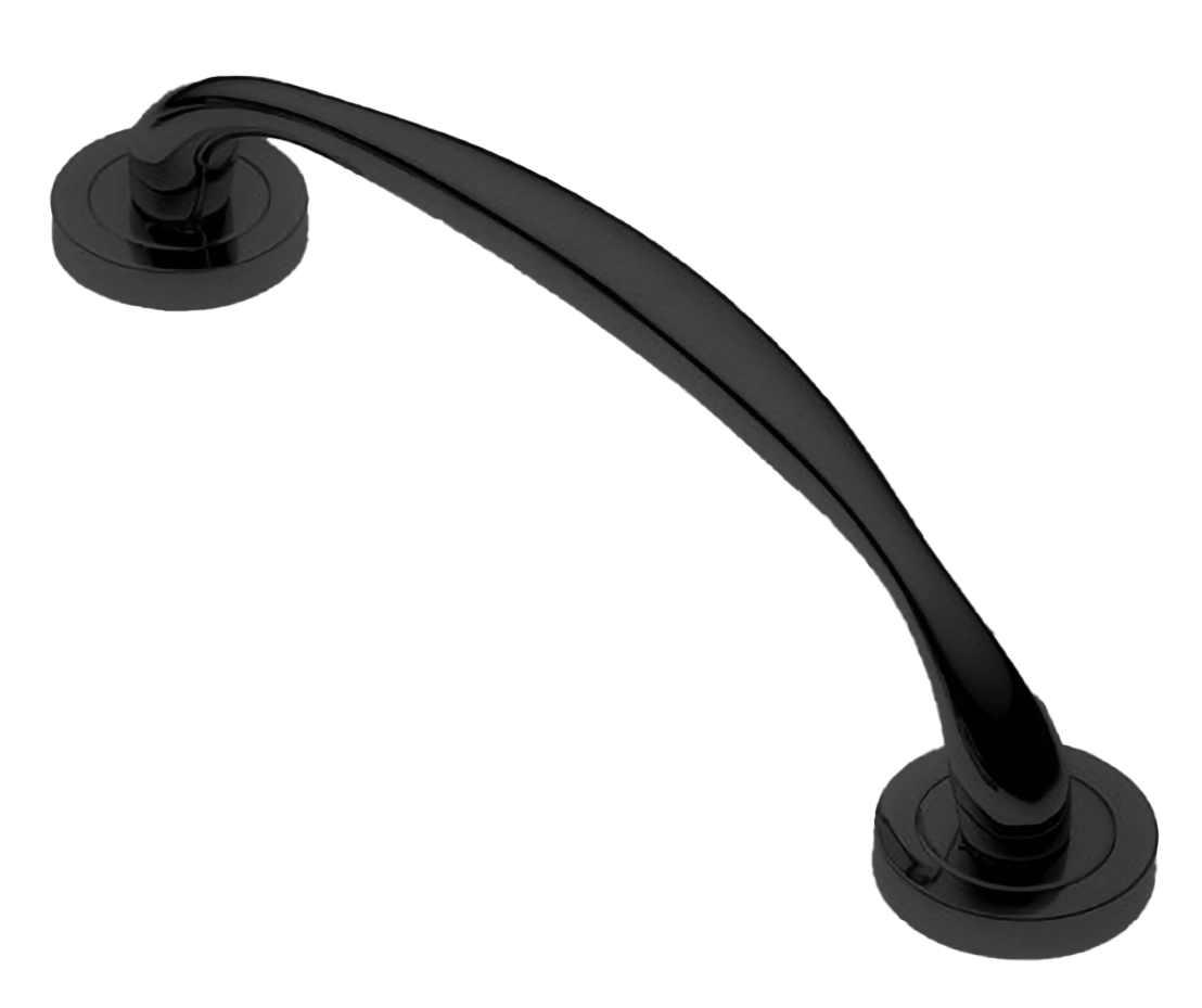 Ручка-скоба LEON PH NERO, цвет - черный фото купить Рязань