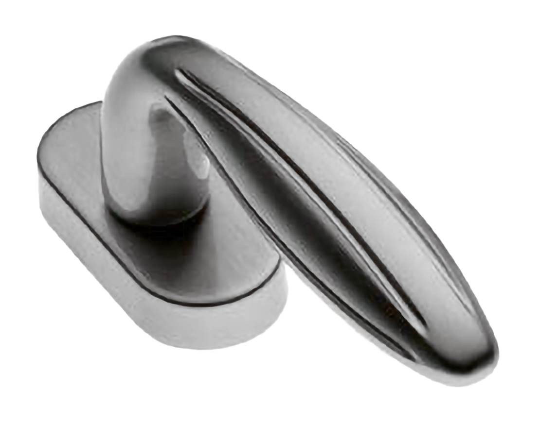 Ручка оконная BUD W1 CSA, цвет - матовый хром фото купить Рязань