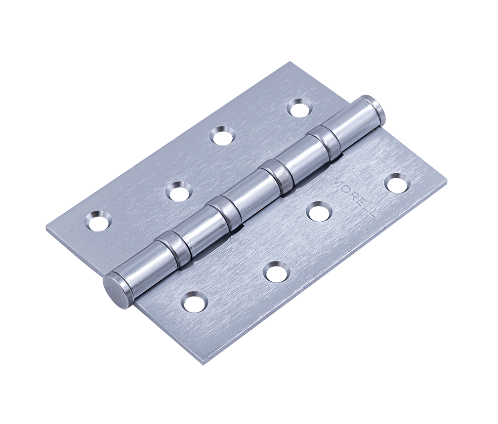 Петля карточная универсальная MSN 100X70X2.5-4BB SSC с подшипником стальная, врезная, цвет суперматовый хром, сталь фото купить в Рязани