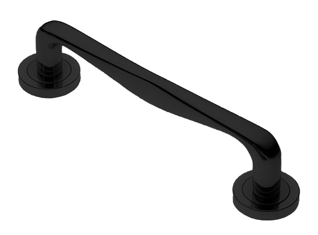 Ручка-скоба PETRA PH NERO, цвет - черный фото купить Рязань