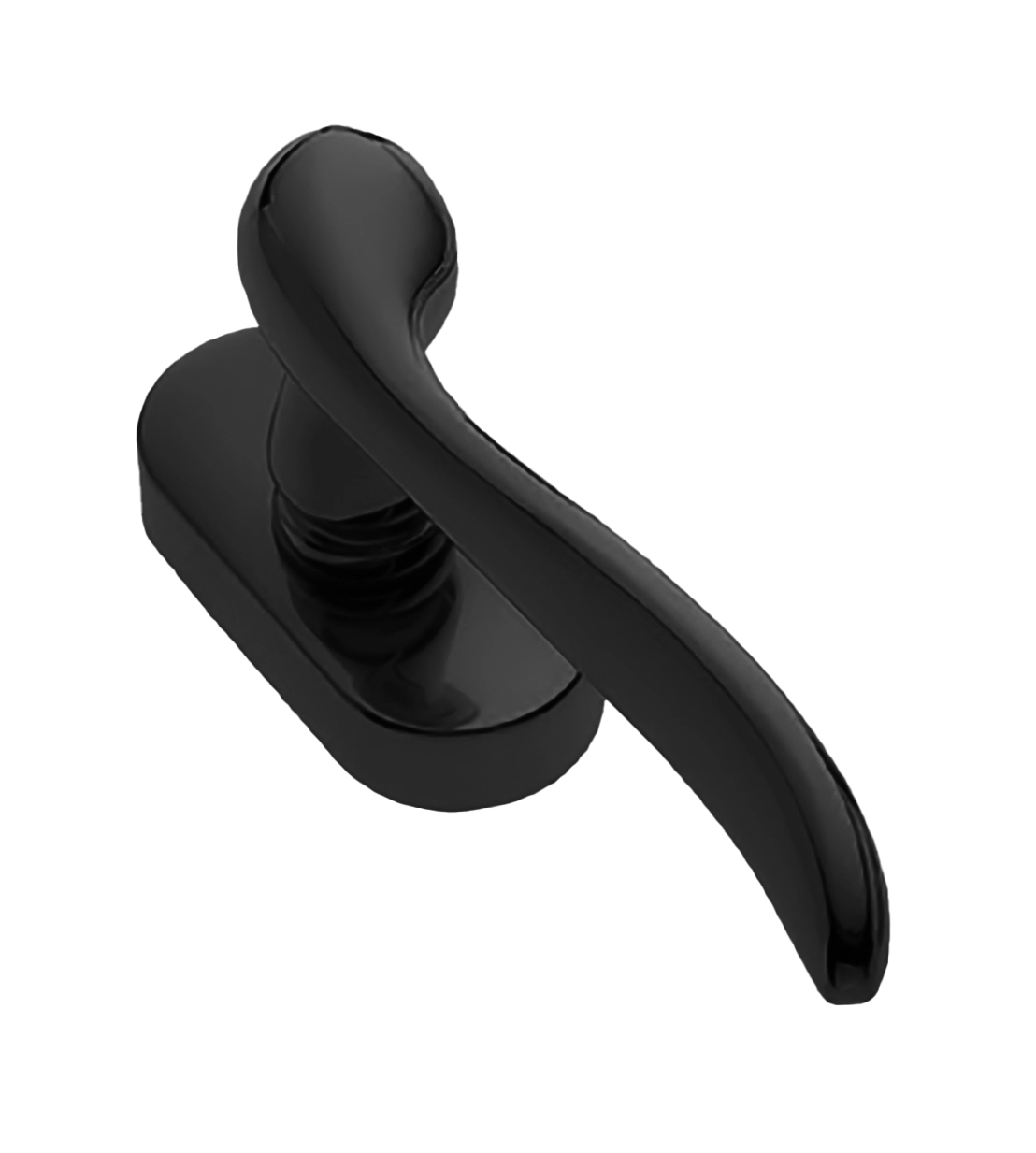 Ручка оконная TOSCANA W1 NERO, цвет - черный фото купить Рязань