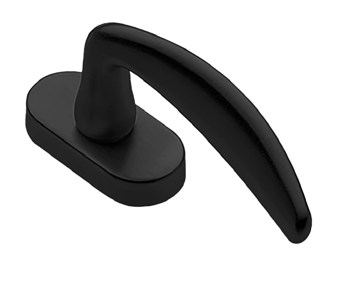 Ручка оконная MOGADOR W1 NERO, цвет - черный фото купить Рязань