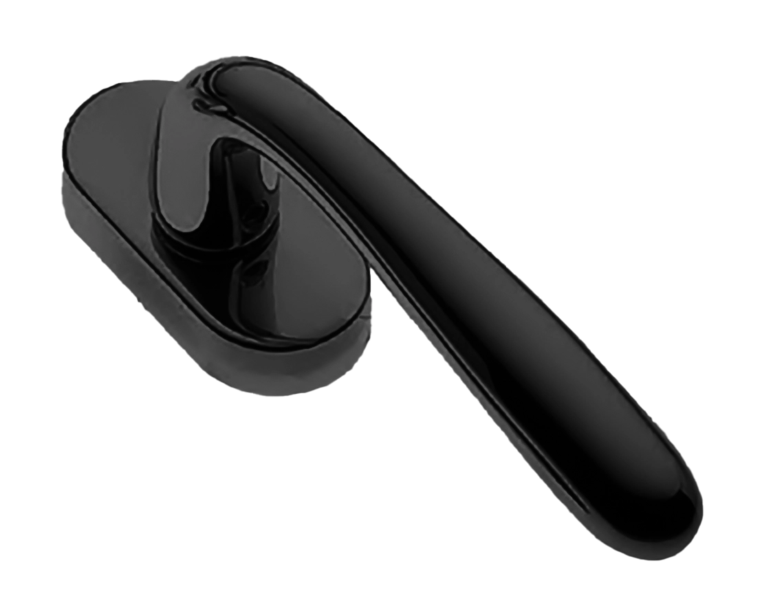 Ручка оконная RUBINO W1 NERO, цвет - черный фото купить Рязань