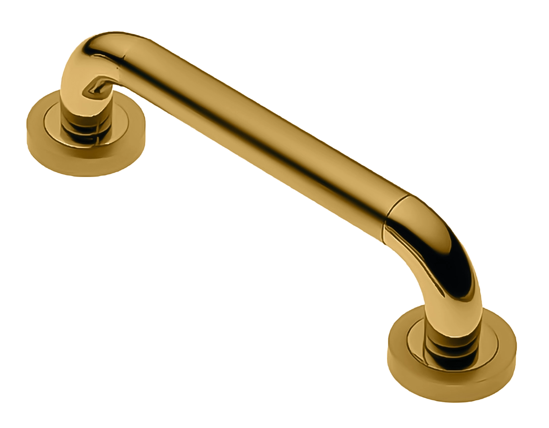 Ручка-скоба GAVANA PH OSA/OTL, цвет - матовое золото/золото фото купить Рязань