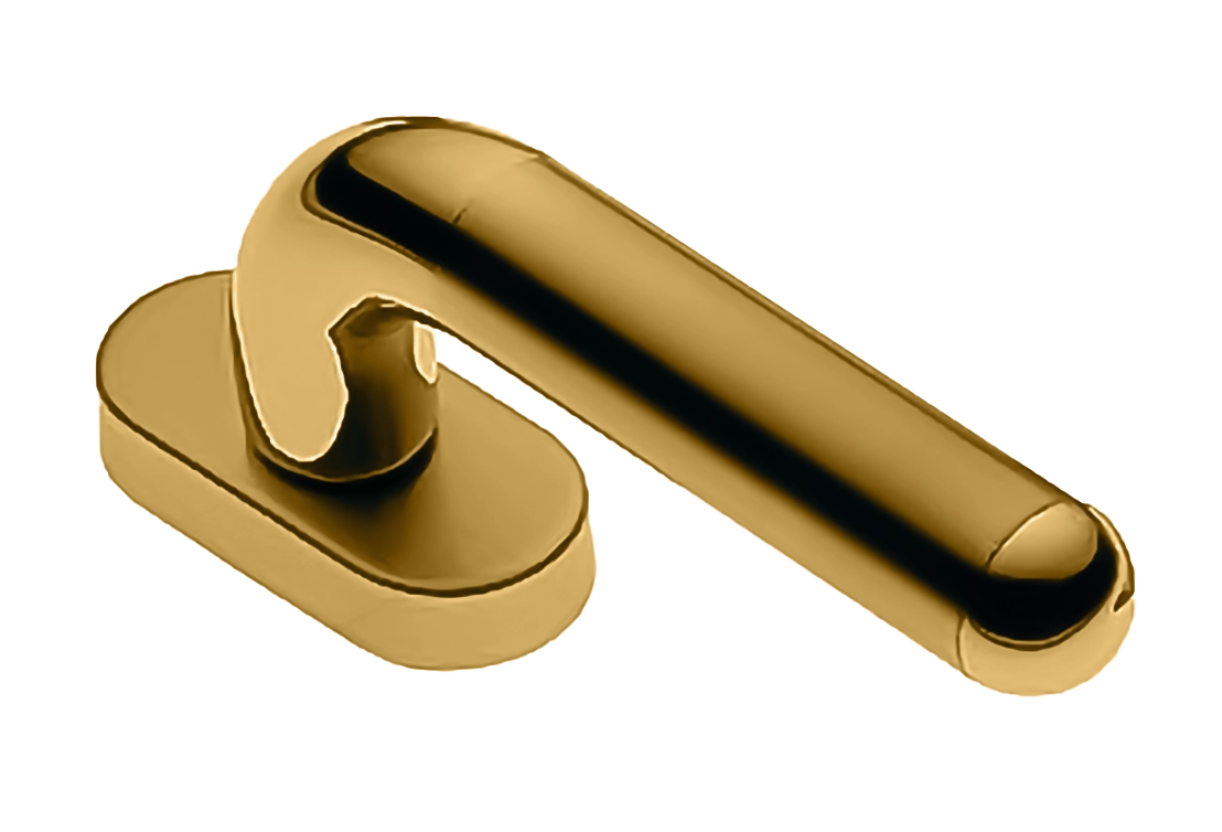 Ручка оконная GAVANA W1 OTL, цвет - золото фото купить Рязань