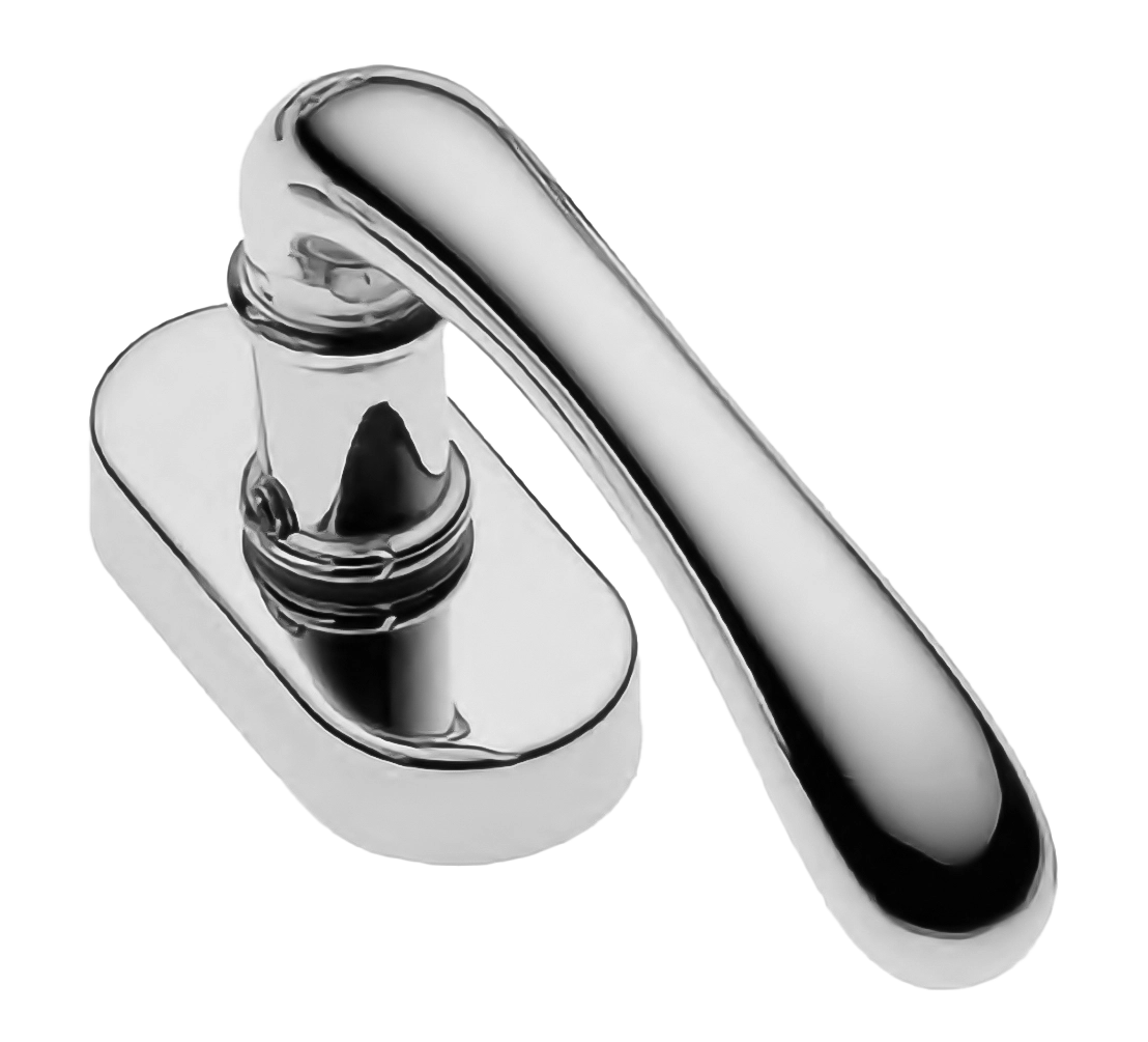 Ручка оконная RING W1 CRO, цвет - хром фото купить Рязань