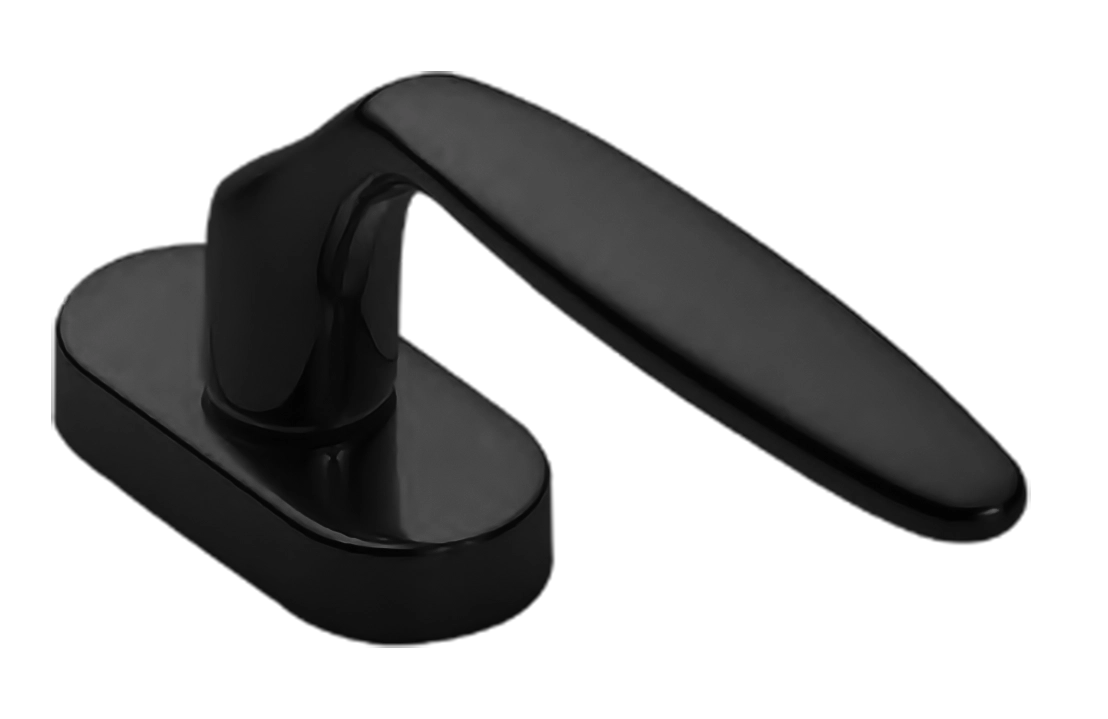 Ручка оконная DERBY W1 NERO, цвет - черный фото купить Рязань