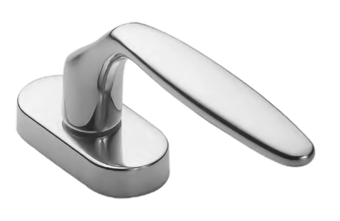 Ручка оконная DERBY W1 CRO, цвет - хром фото купить Рязань