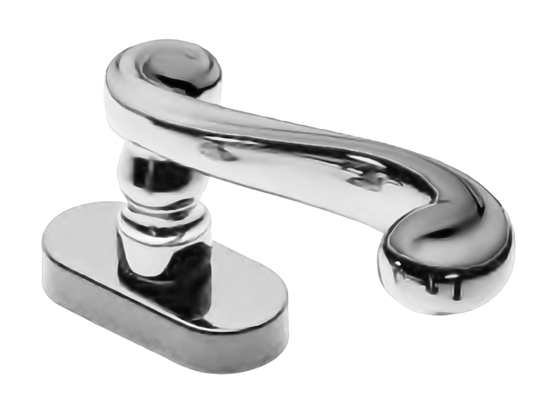 Ручка оконная PLAZA W1 CRO, цвет - хром фото купить Рязань