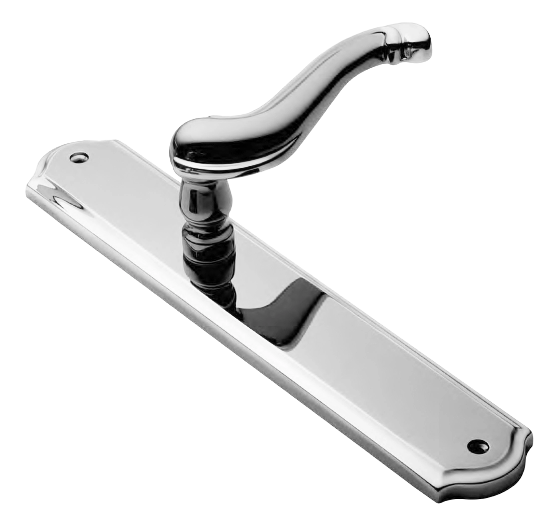 Ручка на планке BAROCCO PL CRO, цвет - хром фото купить Рязань