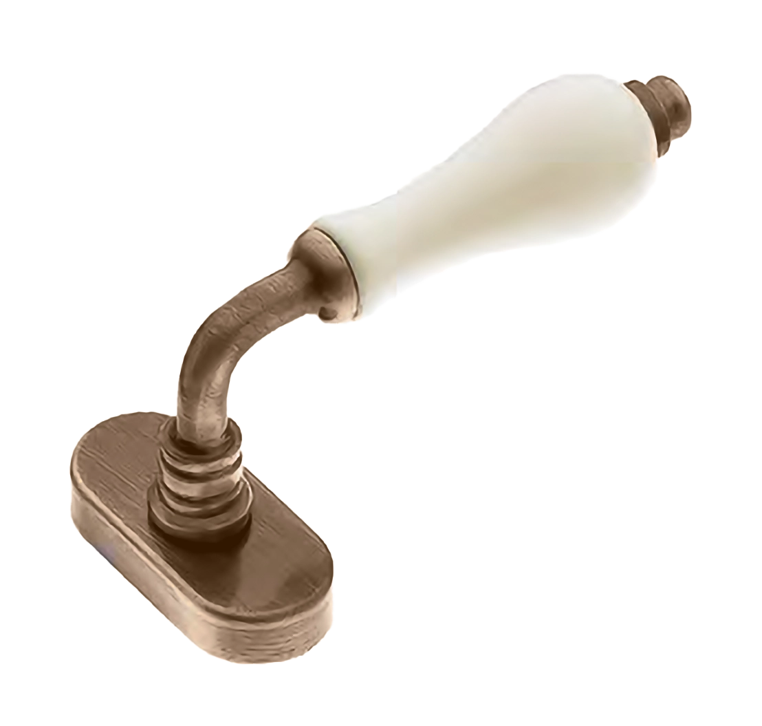 Ручка оконная CERAMICA W1 OBR/CHAMP, цвет - бронза/шампань фото купить Рязань