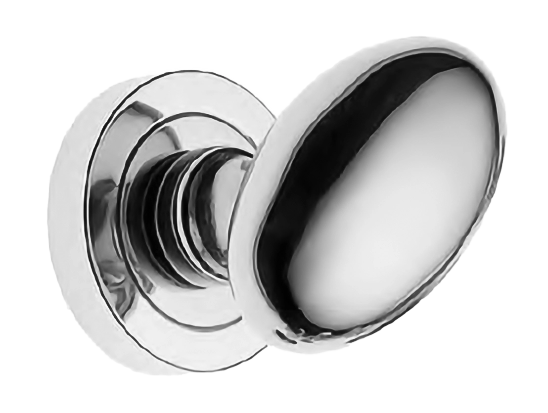 Поворотный кноб ART.440 CRO на круглой розетке с накладкой, цвет - хром фото купить Рязань