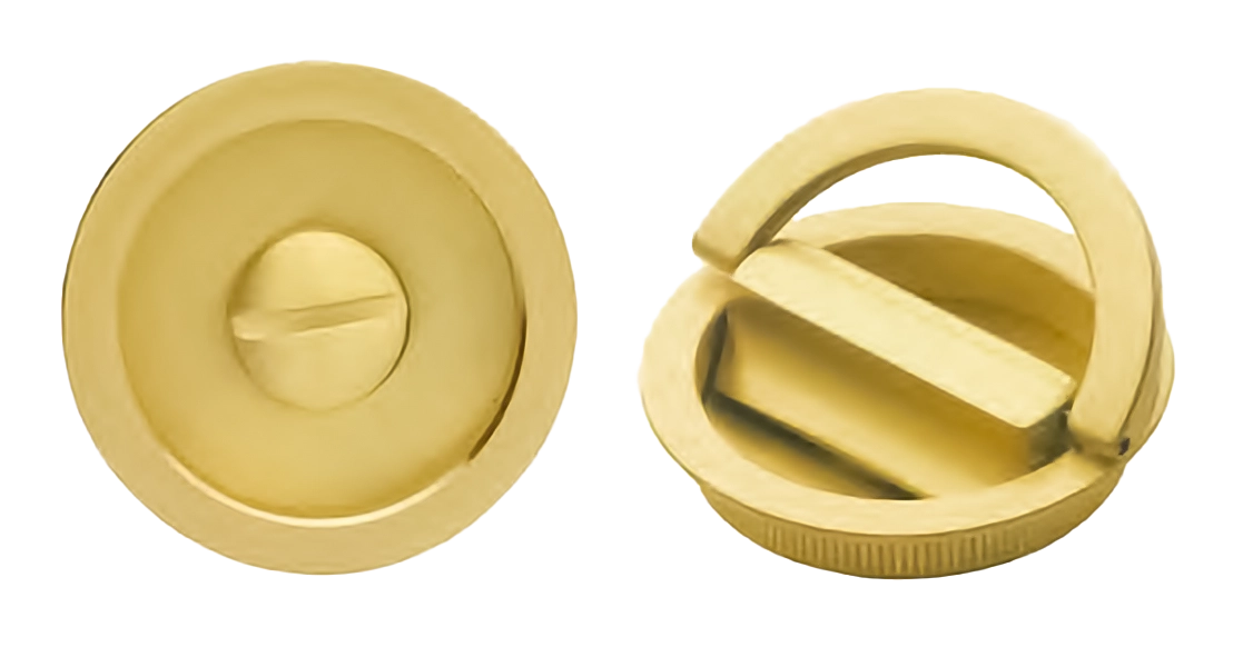 Ручка для раздвижной двери ART.75 CRO с поворотным кольцом, цвет - хром фото купить Рязань