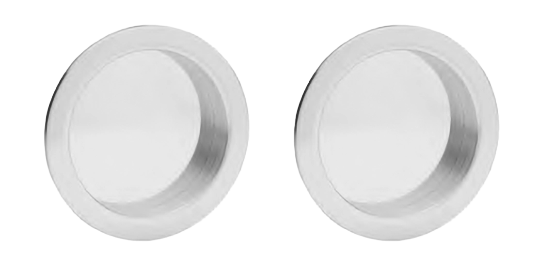 Ручка для раздвижной двери ART.54 CRO стандартная и под цилиндр, цвет - хром фото купить Рязань