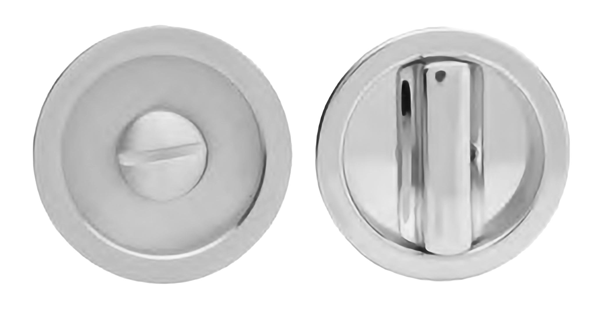 Ручка для раздвижной двери ART.55 CRO с заверткой WC, цвет - хром фото купить Рязань