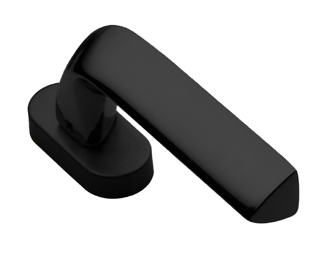 Ручка оконная MATRIX W1 NERO, цвет - черный фото купить Рязань