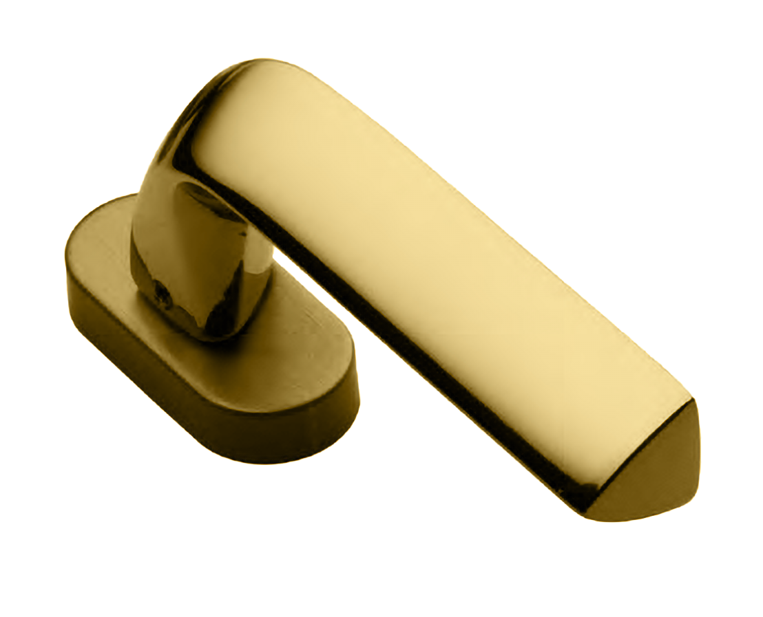 Ручка оконная MATRIX W1 OTL, цвет - золото фото купить Рязань