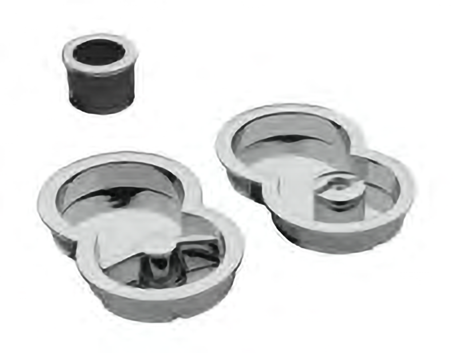 Комплект ручек INFINITY ART.85/A CRO с заверткой для раздвижной двери с торцевой ручкой, цвет - хром фото купить Рязань