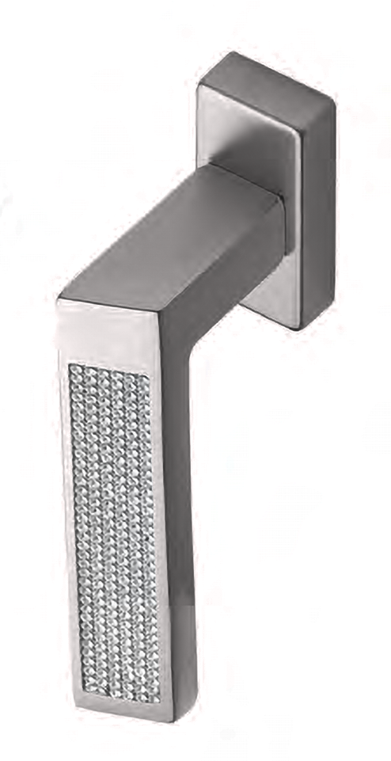 Ручка оконная DOLCE VITA W1 NIN с 4-х позицион. механизмом, цвет черный никель фото купить в Рязани