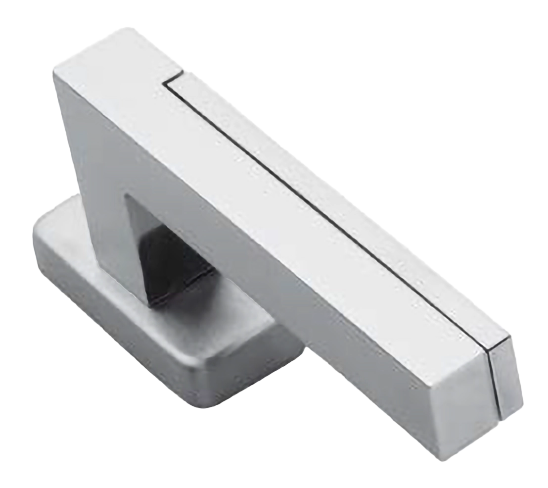 Ручка оконная ISLAND W1 CRO на прямоугольной розетке, цвет хром, латунь фото купить в Рязани