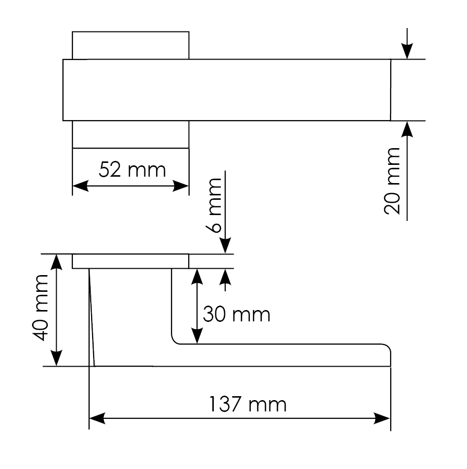 Комплект дверных ручек MH-56-S6 BL с заверткой MH-WC-S6 BL + магнитный замок M1895 BL, цвет черный фото morelli Рязань