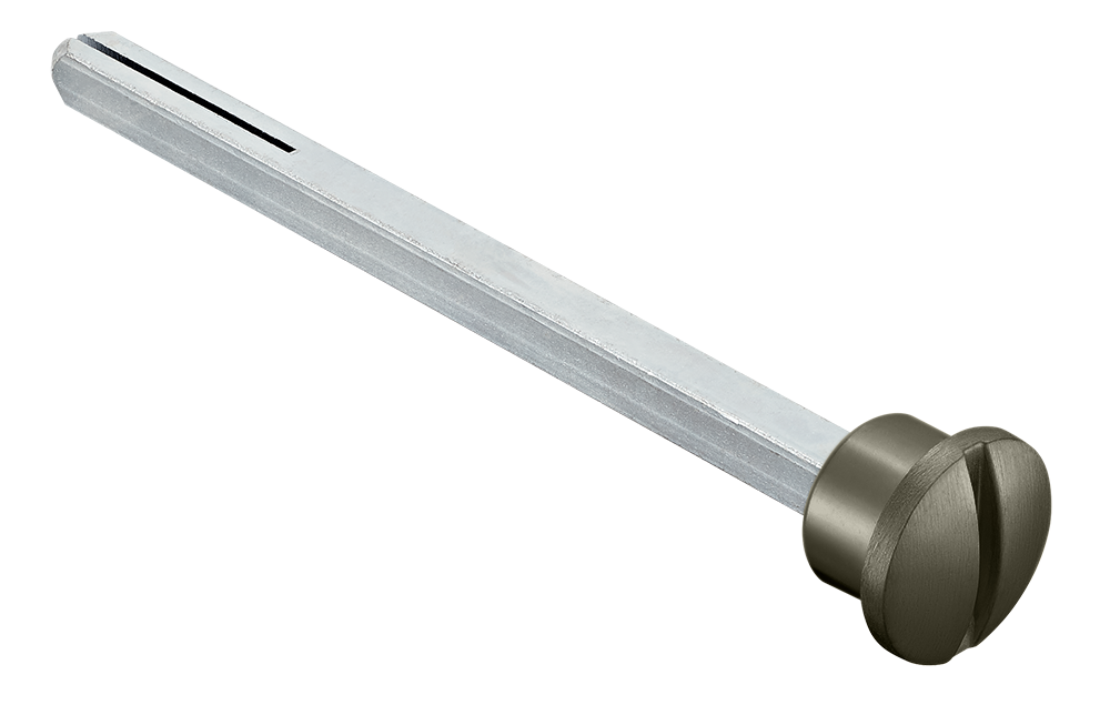 Четырехгранник LUX-SPINDLE-WC 110 ANT 110мм с кнопкой, цвет антрацит фото купить Рязань