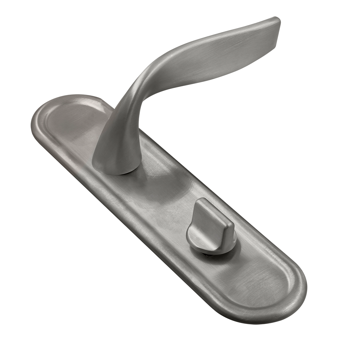 Ручка дверная SKYSCRAPER PLR WF на планке, цвет Зимняя стужа/Winter Frost фото купить Рязань