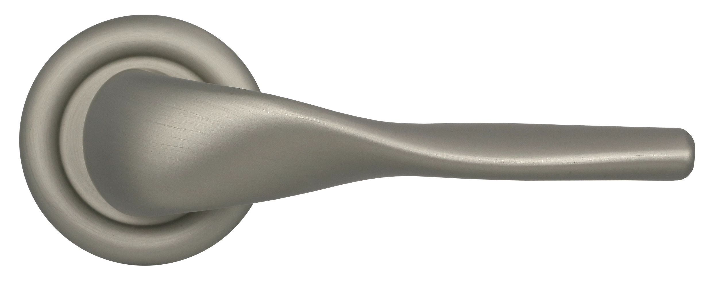 Ручка дверная LVB R7 SMI на круглой розетке, цвет Весенняя дымка/Spring Mist фото купить в Рязани