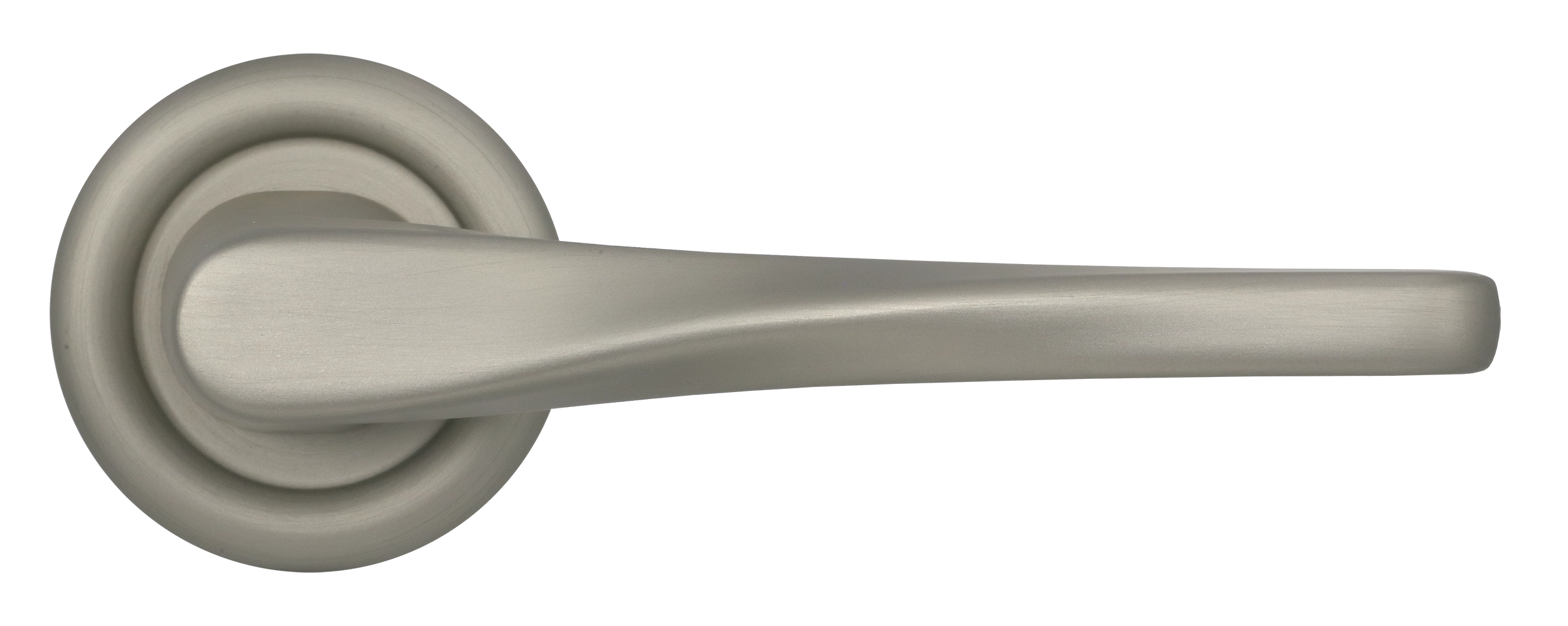 Ручка дверная THE OLYMPICS R7 SMI на круглой розетке, цвет Весенняя дымка/Spring Mist фото купить в Рязани