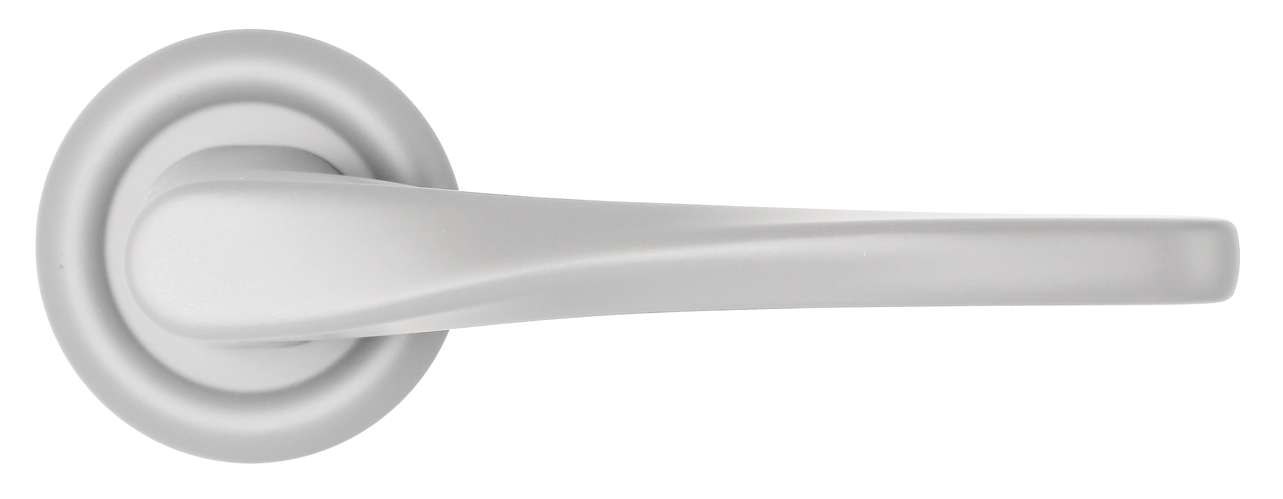 Ручка дверная THE OLYMPICS R7 SSW на круглой розетке, цвет Стокгольмский снегопад/Stockholm Snowfall фото купить в Рязани
