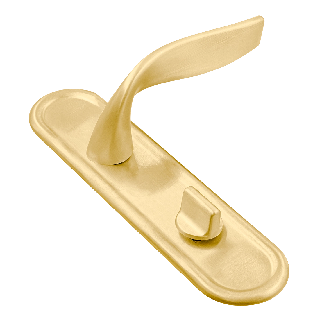 Ручка дверная SKYSCRAPER PLR AH на планке, цвет Осенний мёд/Autumn Honey фото купить Рязань