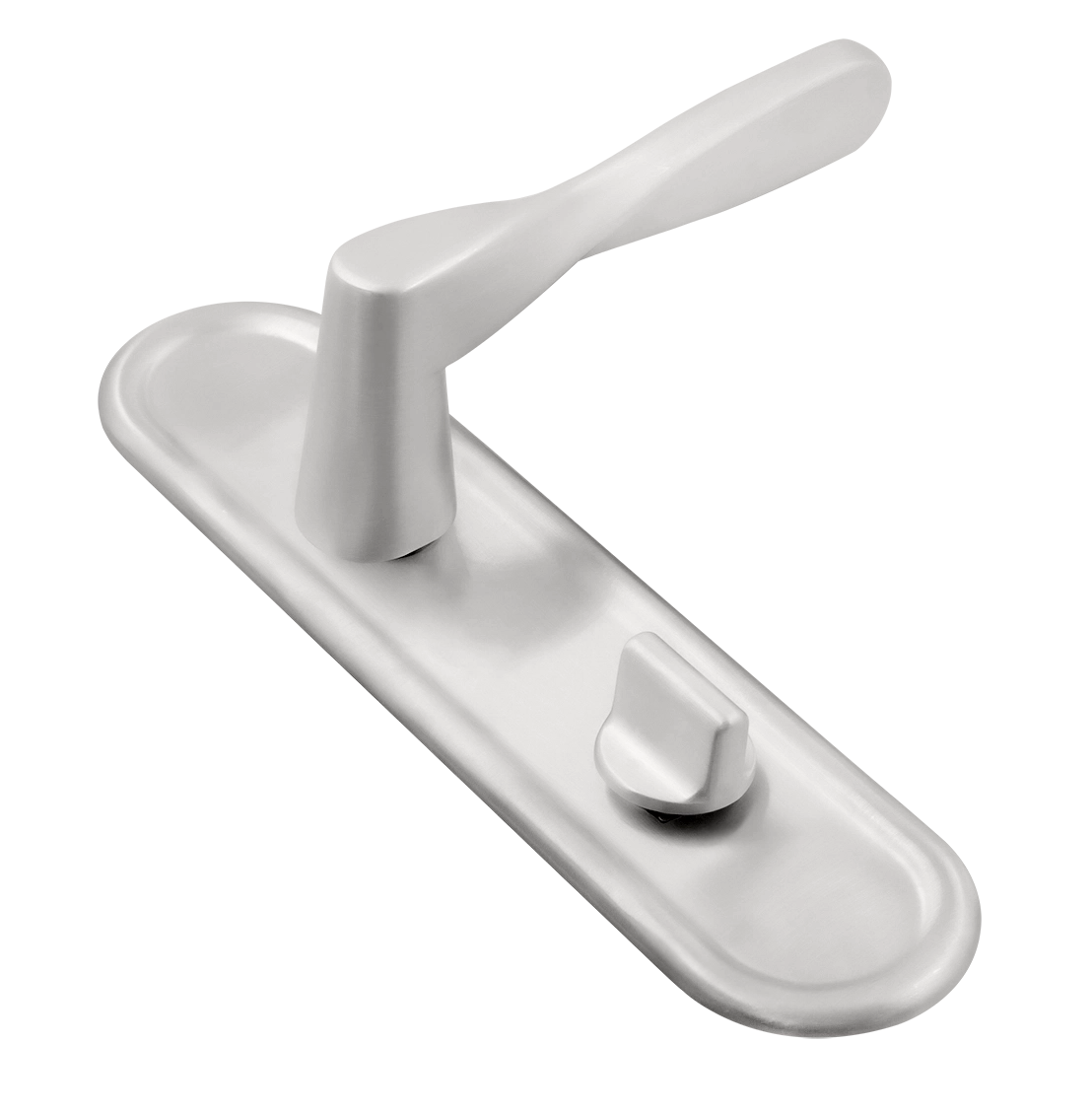 Ручка дверная THE OLYMPICS PLR SSW на планке, цвет Стокгольмский снегопад/Stockholm Snowfall фото купить Рязань