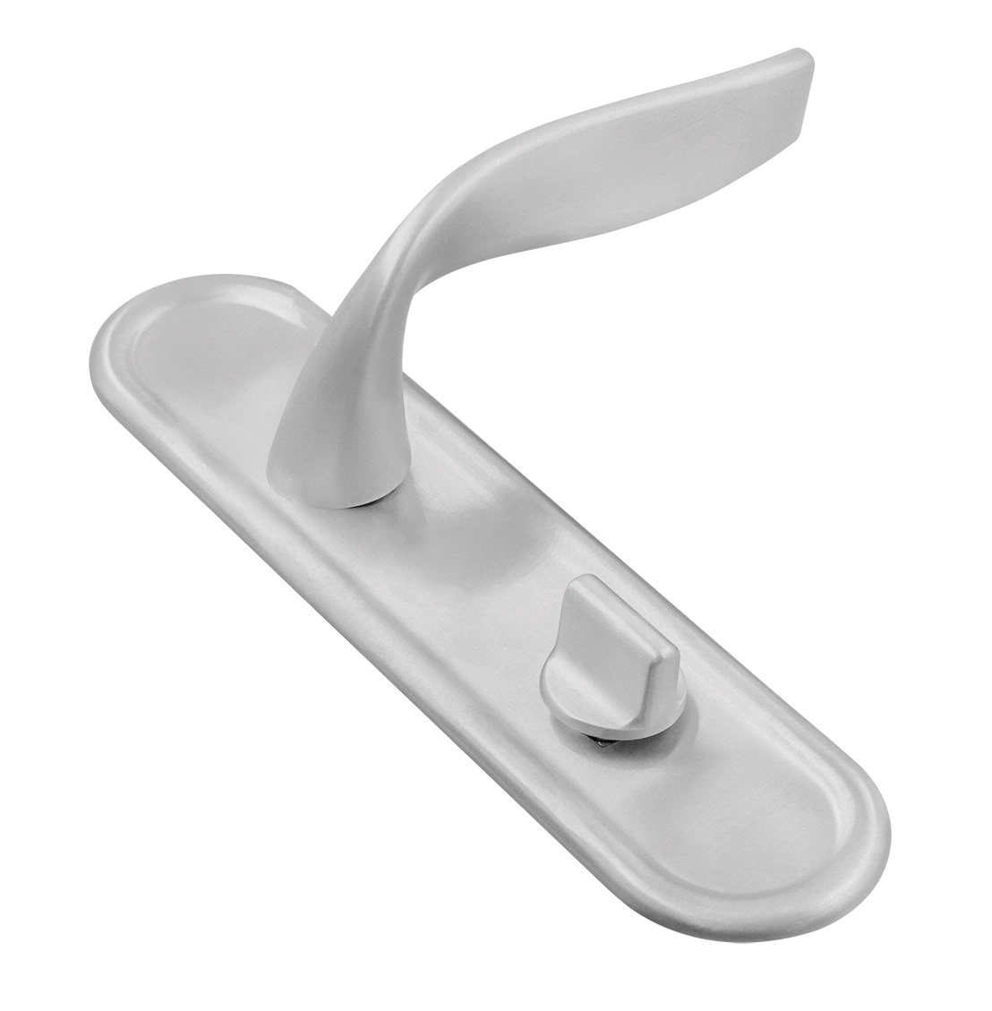 Ручка дверная SKYSCRAPER PLR SSW на планке, цвет Стокгольмский снегопад/Stockholm Snowfall фото купить Рязань