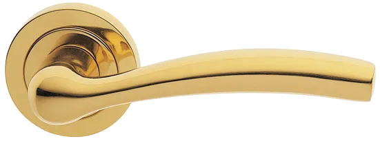 VENERA R2 OTL, ручка дверная, цвет - золото фото купить Рязань