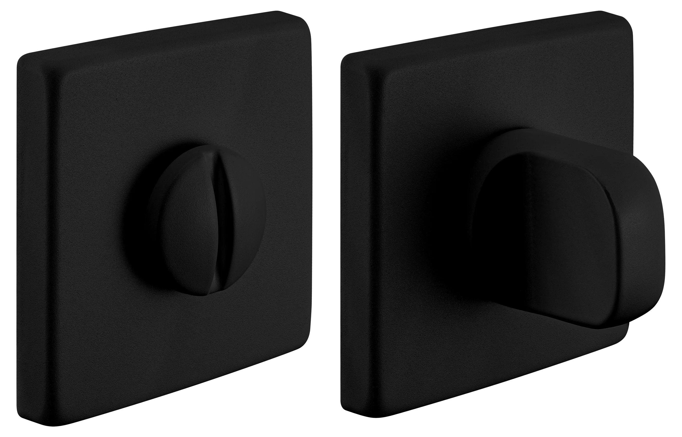 LUX-WC-S5 NERO, завертка дверная, цвет - черный фото купить Рязань