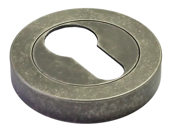 LUX-KH-R2 FEA, накладка на евроцилиндр, цвет - состаренное серебро фото купить Рязань
