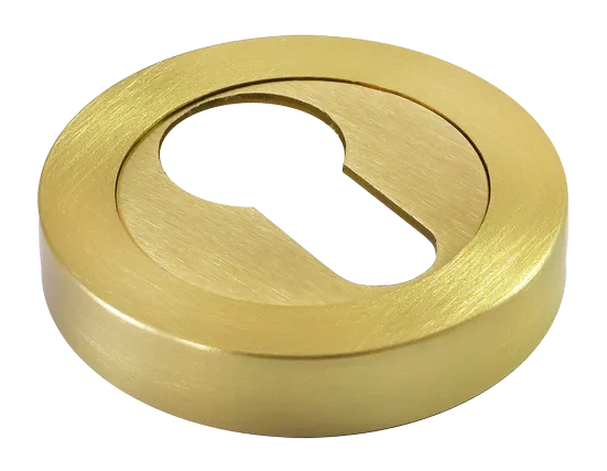 LUX-KH-R2 OSA, накладка на евроцилиндр, цвет - матовое золото фото купить Рязань