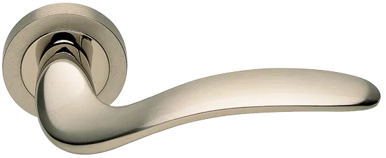 COBRA R2 NIS/NIK, ручка дверная, цвет -  матовый никель/никель фото купить Рязань