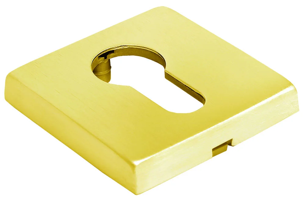 LUX-KH-S5 OSA, накладка на евроцилиндр, цвет - матовое золото фото купить Рязань