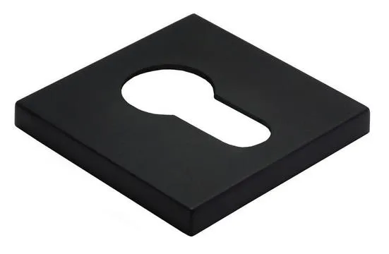 MH-KH-S6 BL, накладка на евроцилиндр, цвет - черный фото купить Рязань
