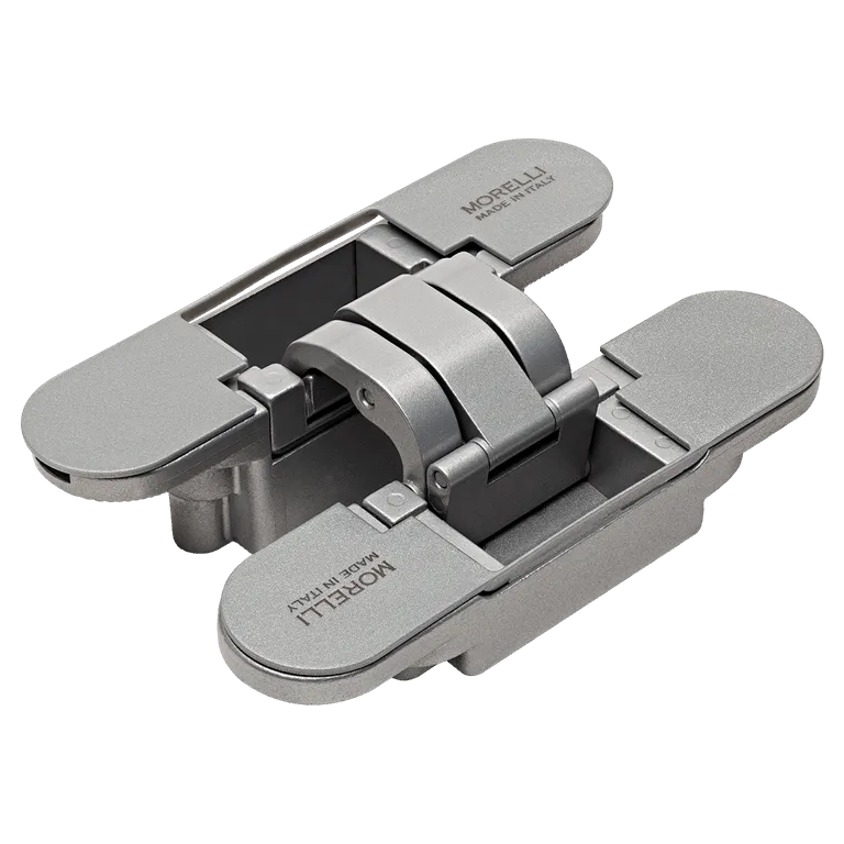 Петля скрытая HH-20 SC, врезная с 3D-регулировкой, вес полотна до 60 кг, цвет матовый хром фото купить Рязань
