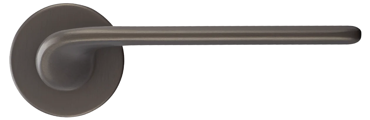 TOMORROW R5 ANT, ручка дверная на розетке 7мм, цвет -  антрацит фото купить в Рязани