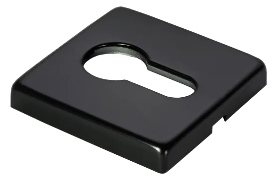 LUX-KH-S5 NERO, накладка под евроцилиндр, цвет - черный фото купить Рязань